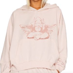 Boys Lie Broken Record V2 Hoodie in Bubblegum